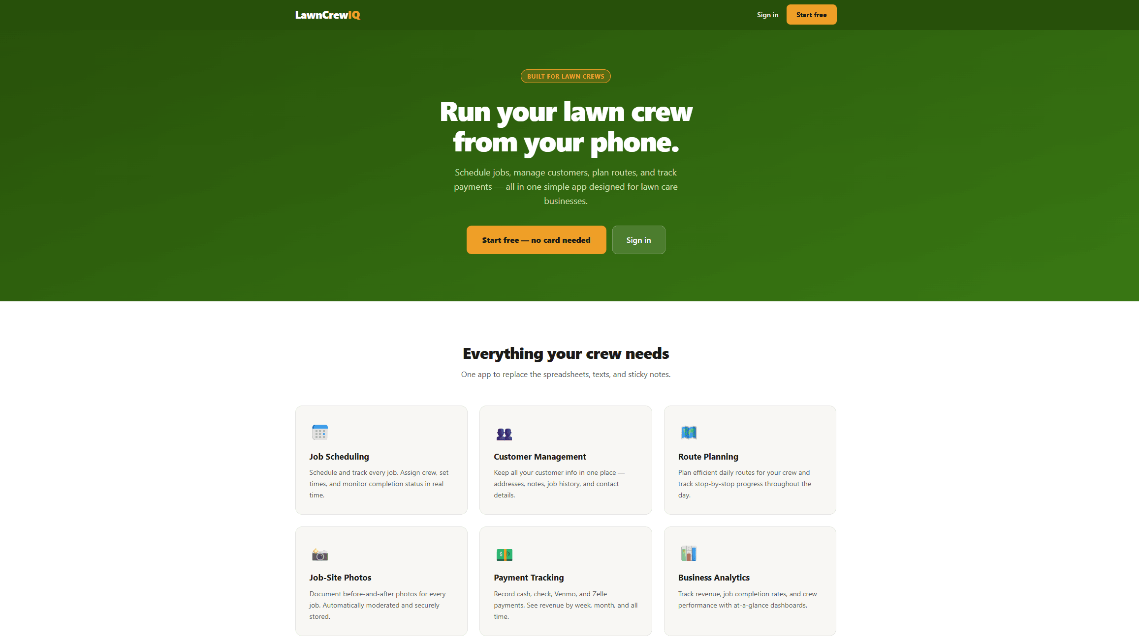 LawnCrew IQ
